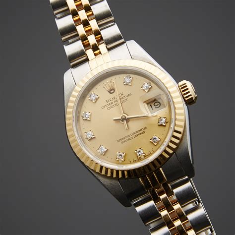 pre owned womens rolex datejust